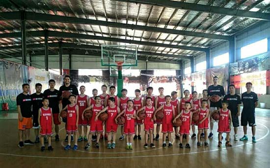 ABC Basketball camp in Yongzhou, Hunan, China